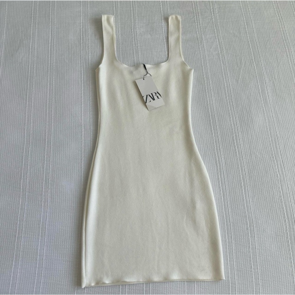 Zara Cream Mini Dress